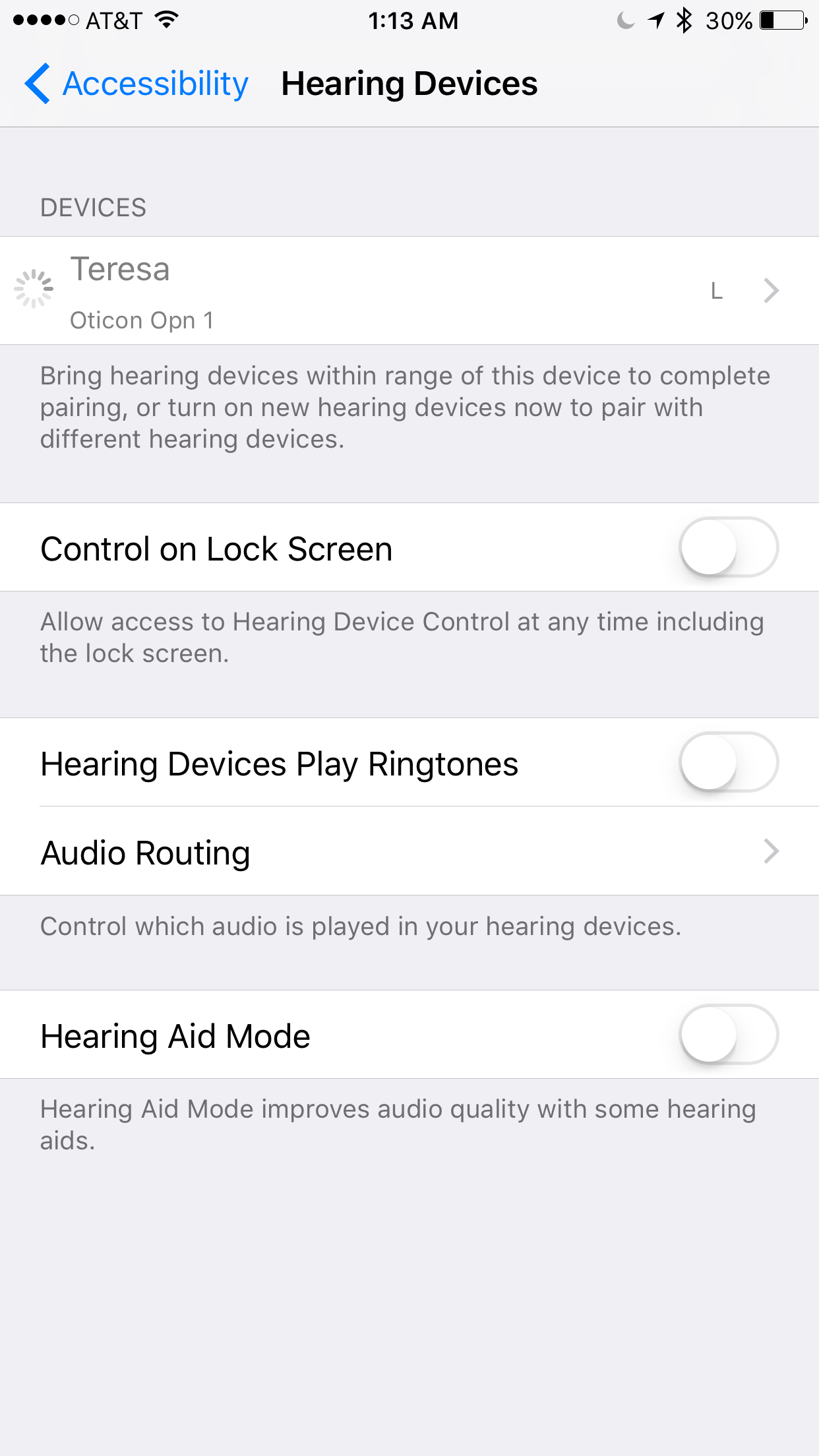 how do I remove hearing aid profile from … Apple Community