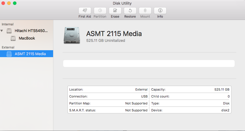Pick the right format and partition scheme