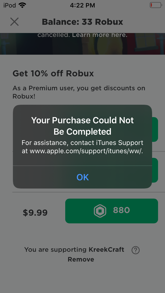 Robux Apple Community