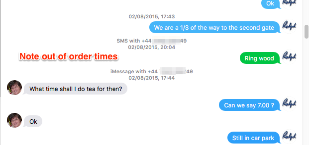 Incoming iMessages not showing on computer - Apple Community