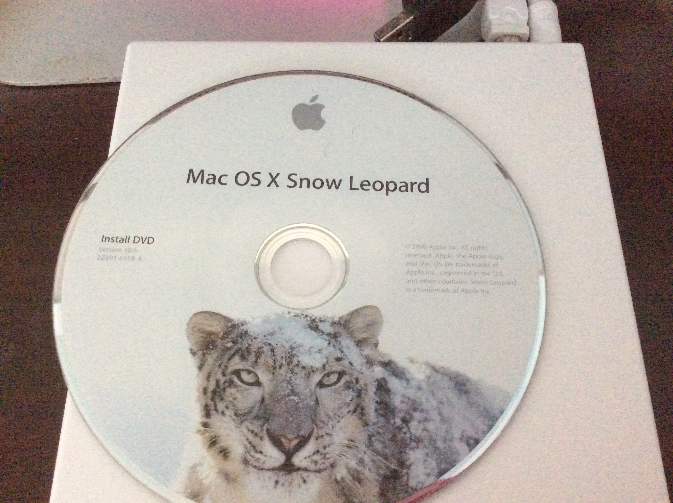 Can T Install Os X Snow Leopard Disc On I Apple Community [ 535 x 534 Pixel ]