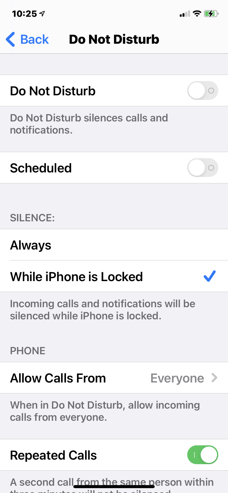How Do I Turn Off Silence Calls On My Iphone 11