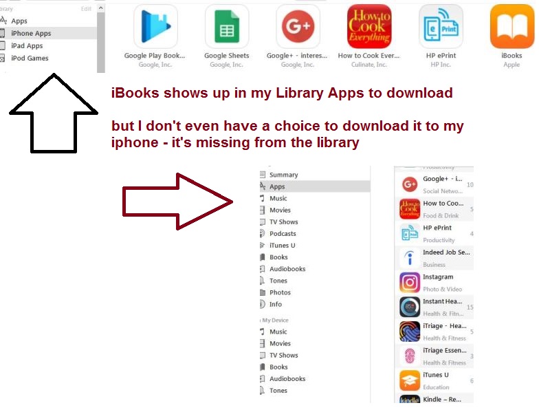 IBooks App Is Missing And Can't Download … - Apple Community