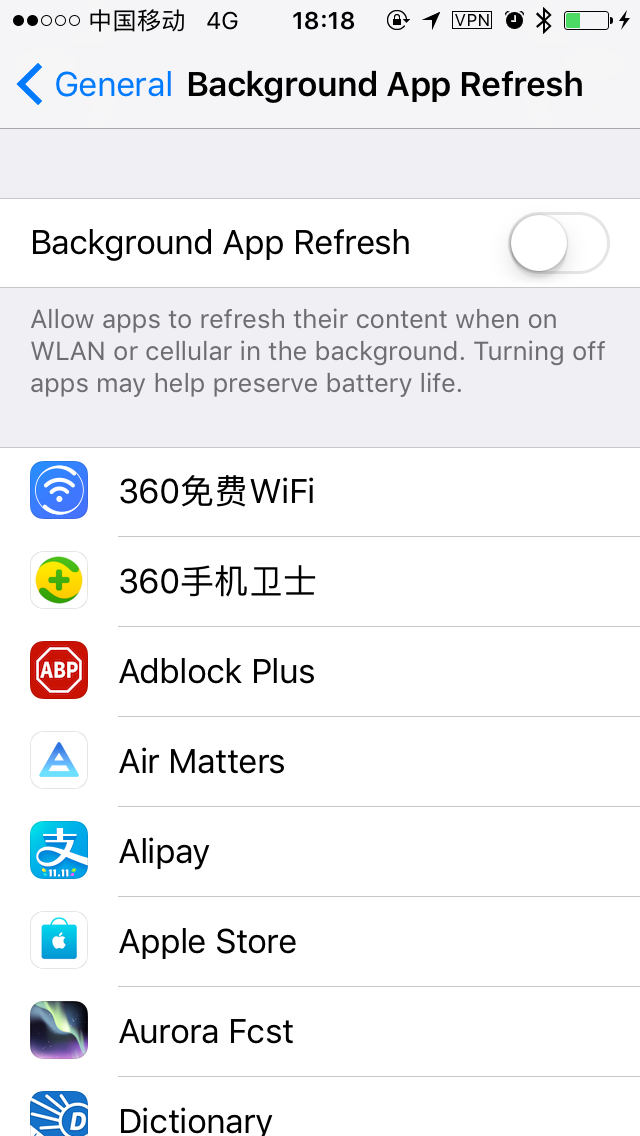 App Store Background Activity drains batt… Apple Community