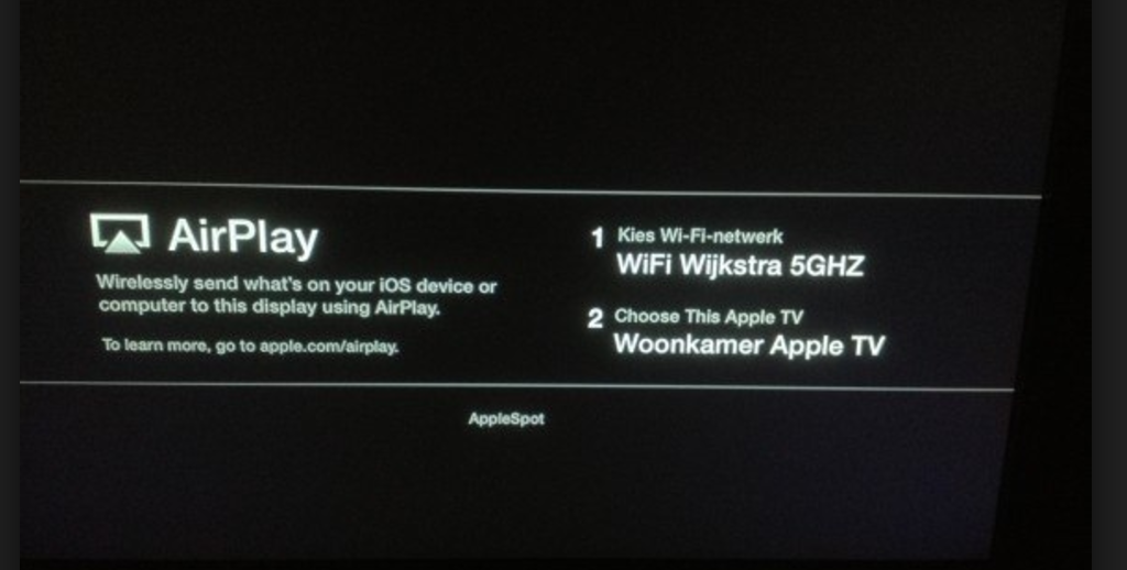 hemmeligt opføre sig sti Apple TV (2nd/3rd Gen) stuck on airplay s… - Apple Community