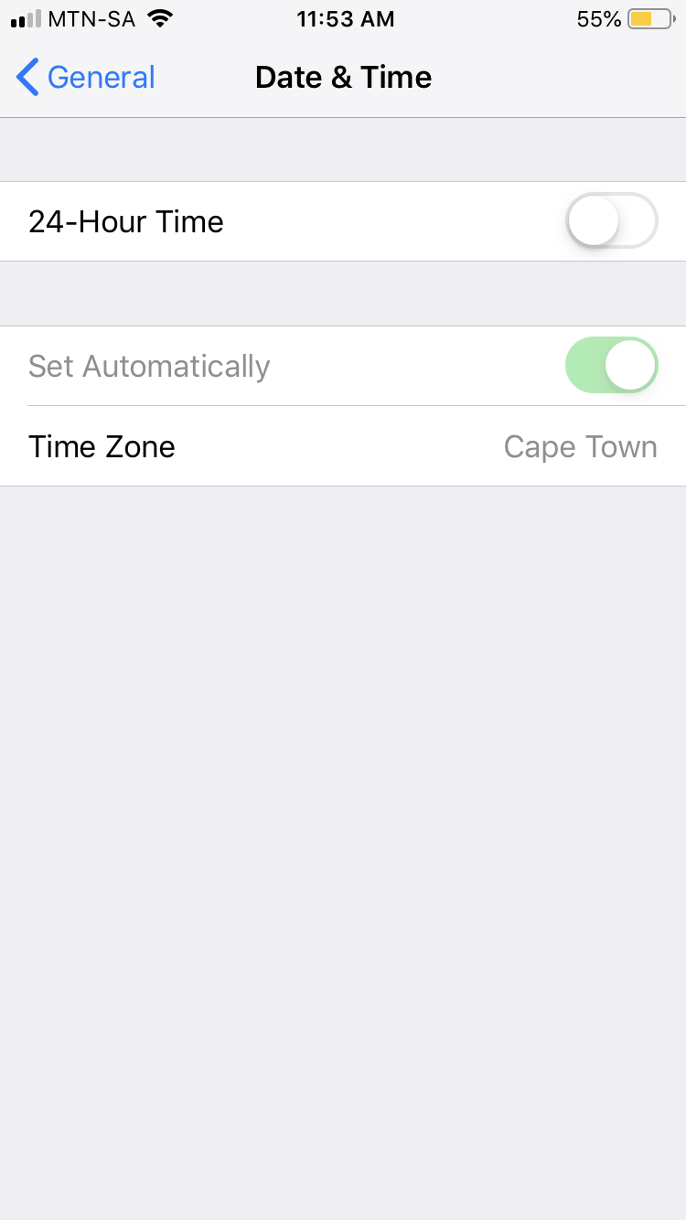can’t set my iphone time manually Apple Community