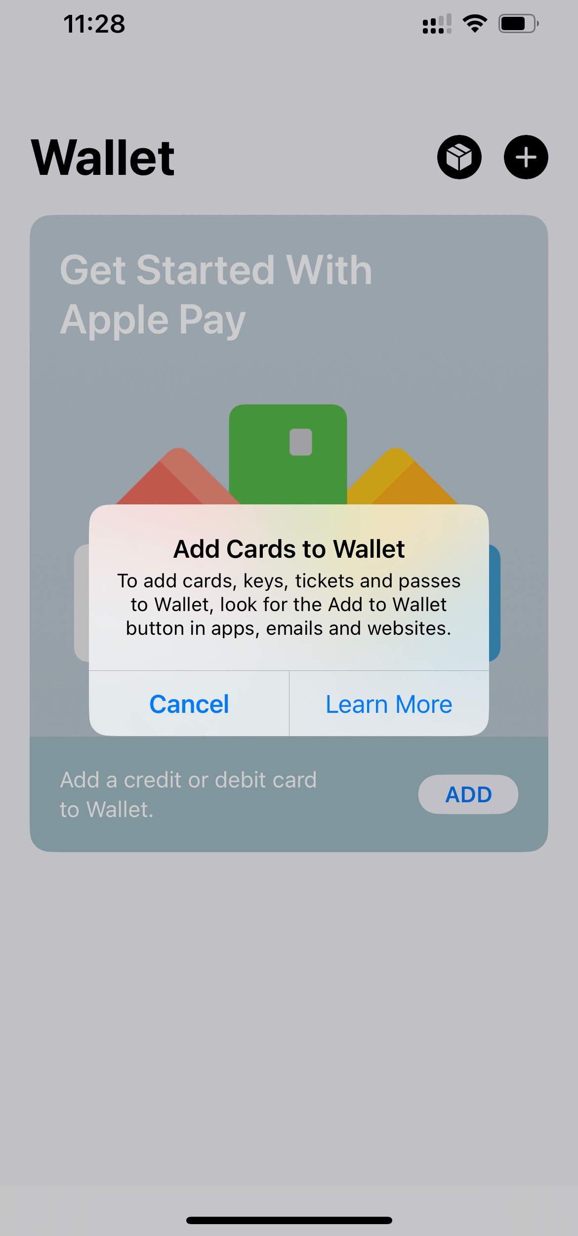 I am unable to add my transit card in my … Apple Community