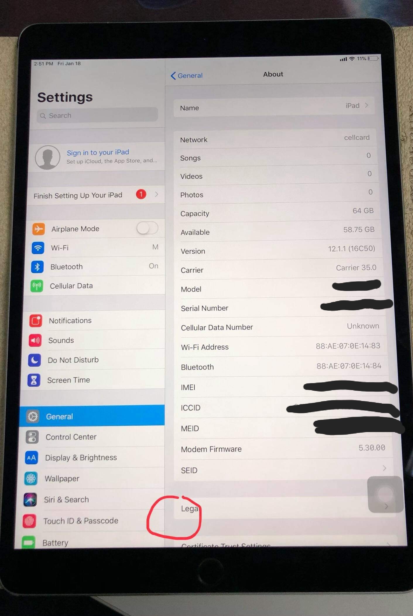 My ipad has white spot on the screen Apple Community