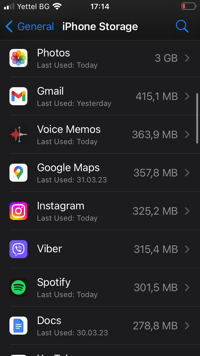 Out of Storage BUG Apple Community