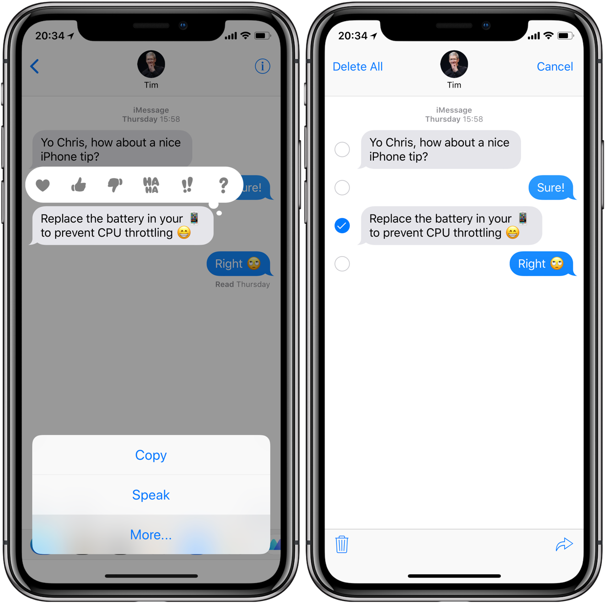 screenshot iphone text message