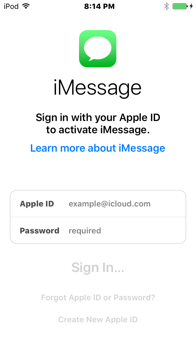 Why did imessage sign me out? - Apple Community