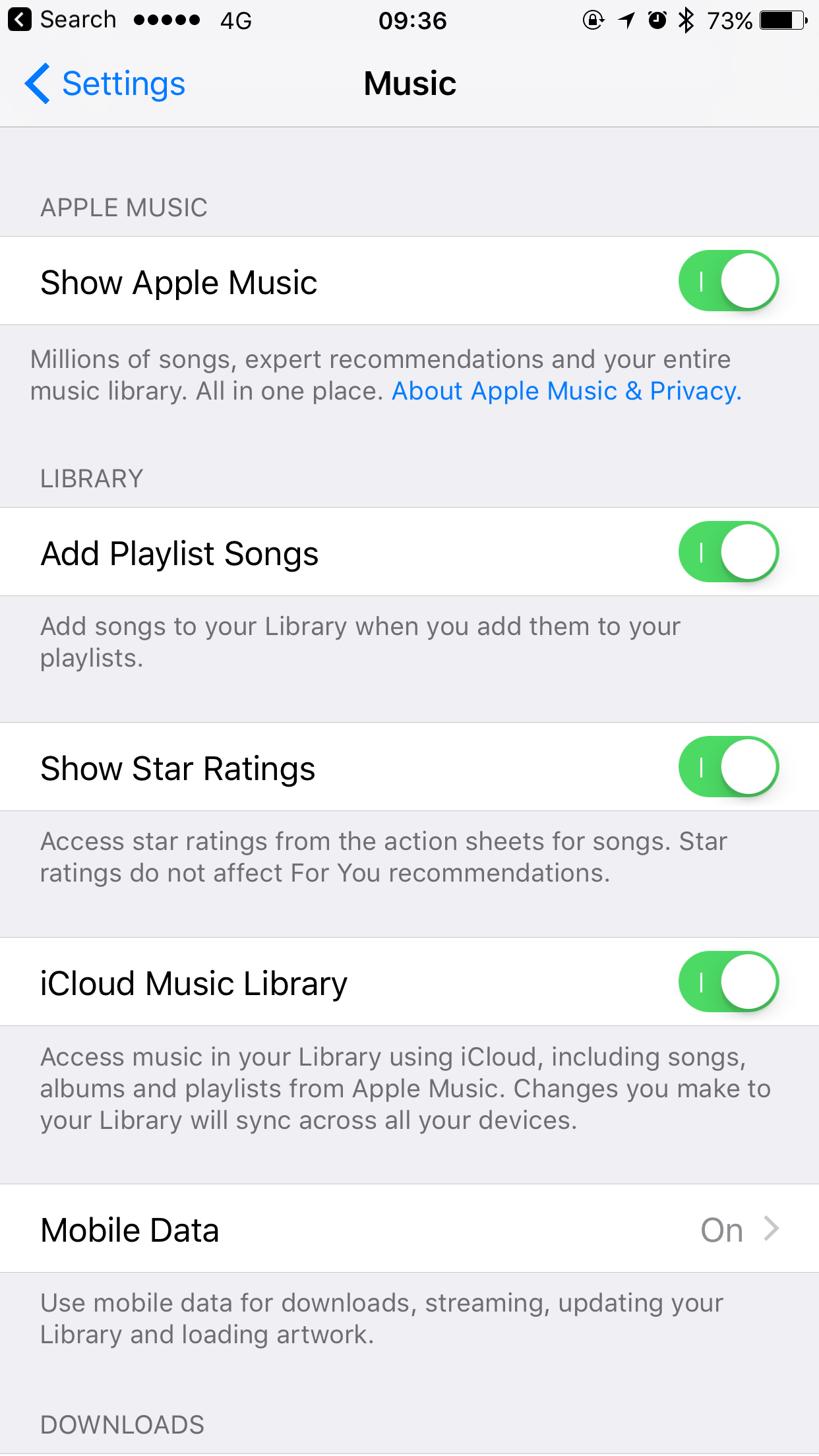 Icloud music