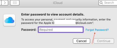 Change icloud.com password - Apple Community
