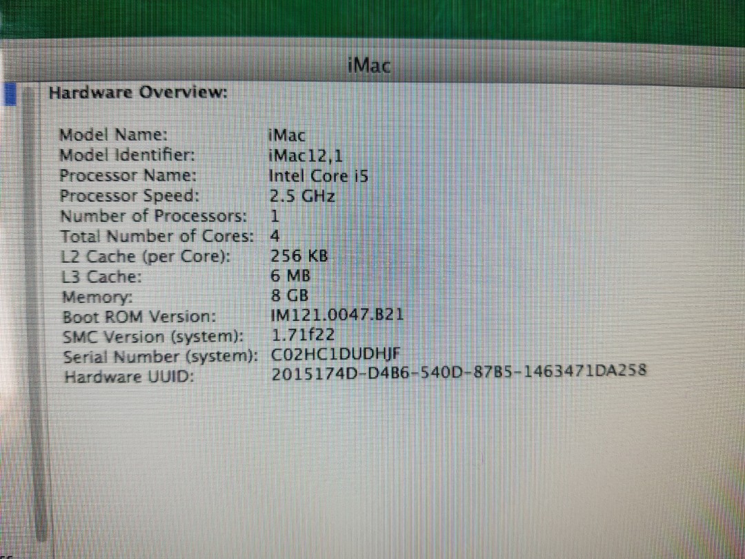 Imac 12 2 latest os catalina