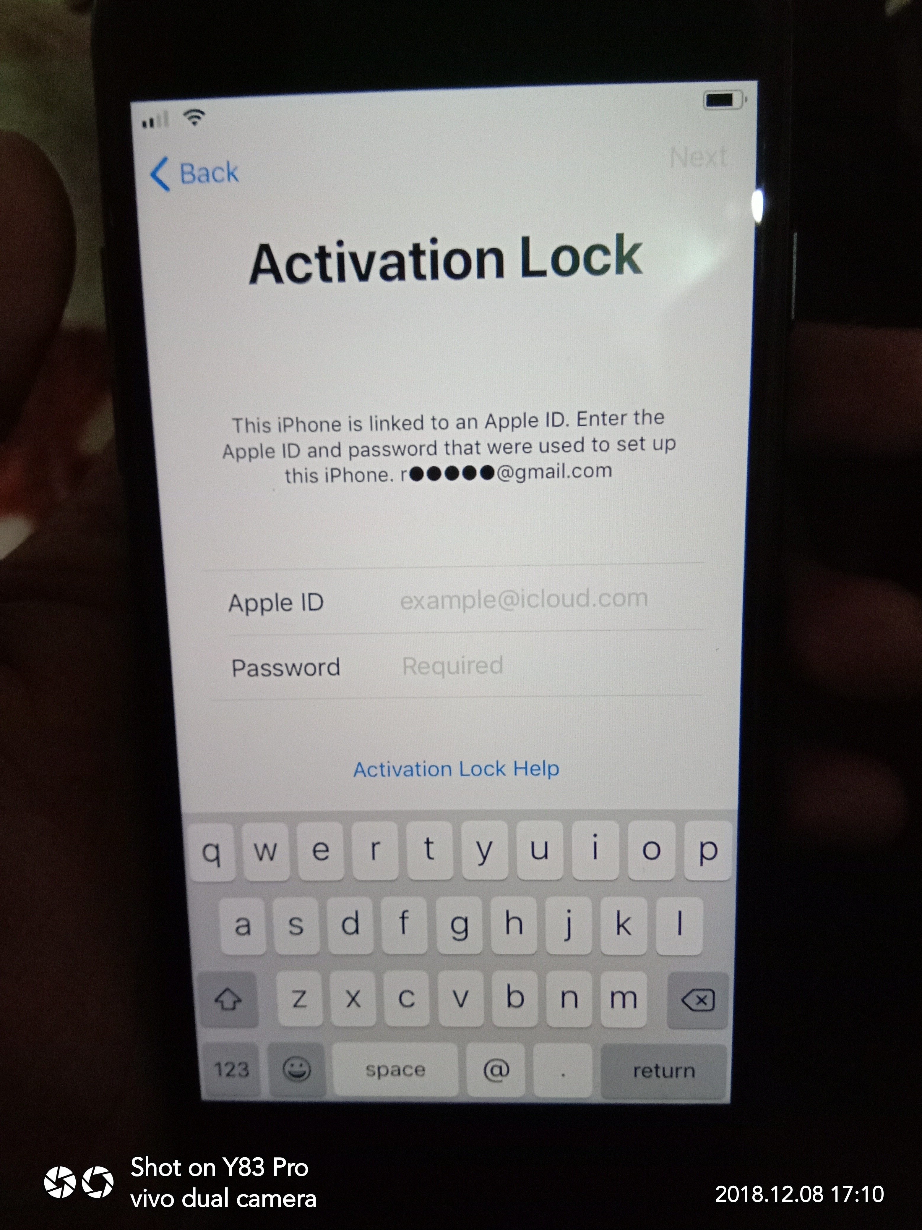 Activation lock - Apple Community