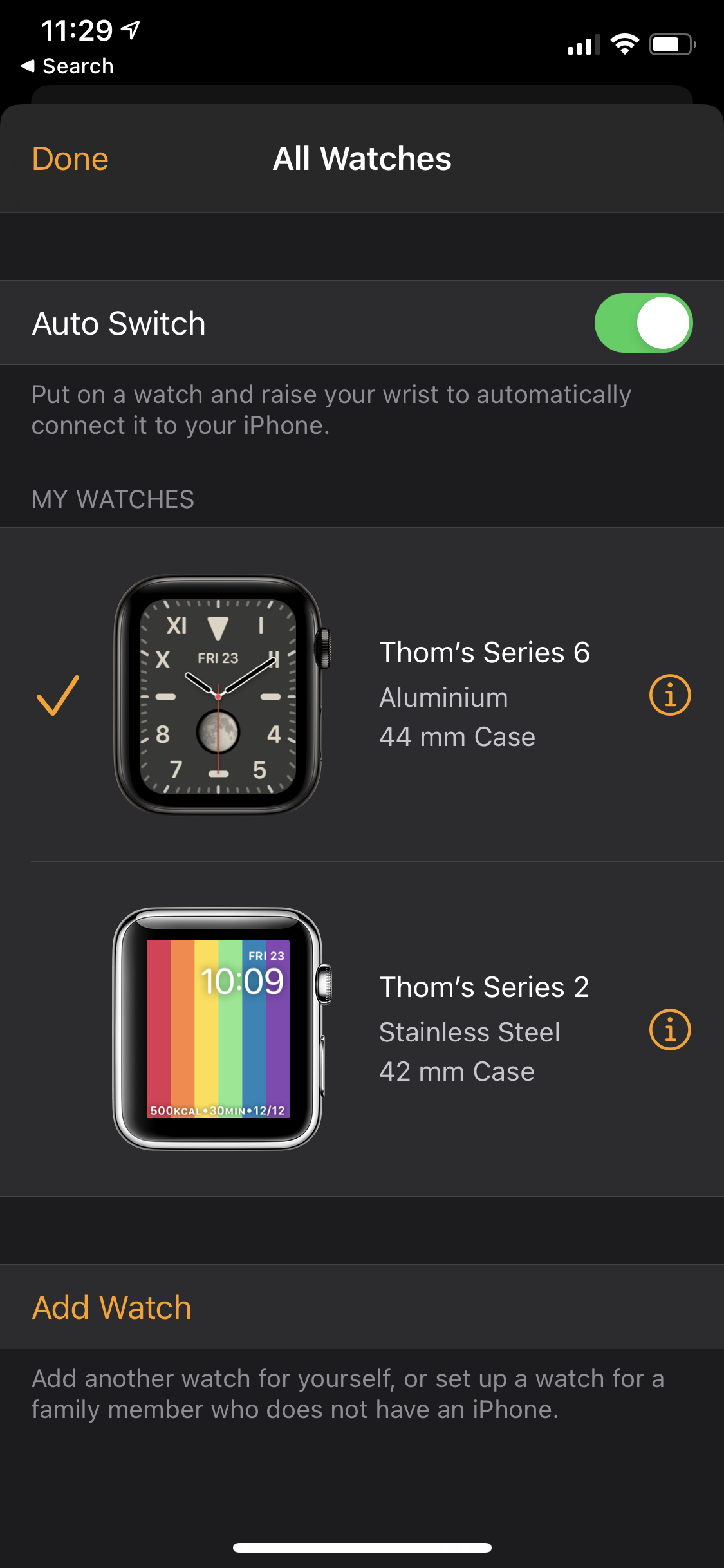 Find out which online apple watch i have