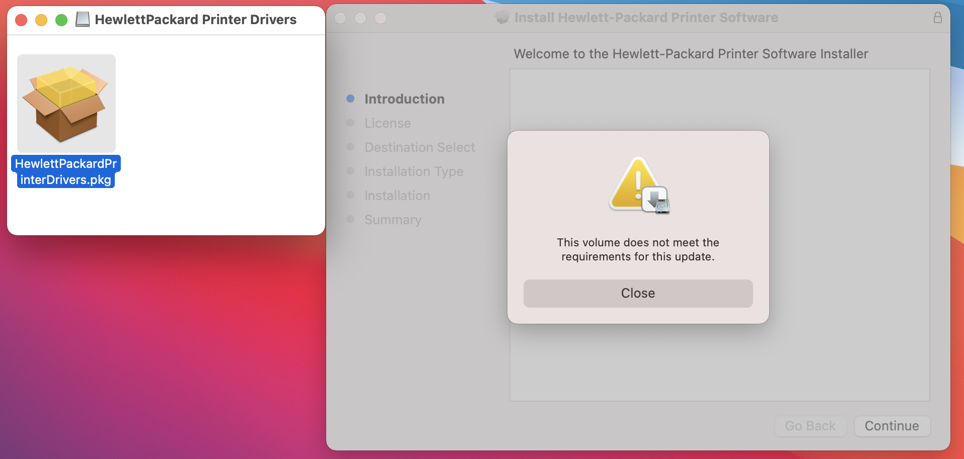 Hp Printer Drivers Not Installing Apple Community