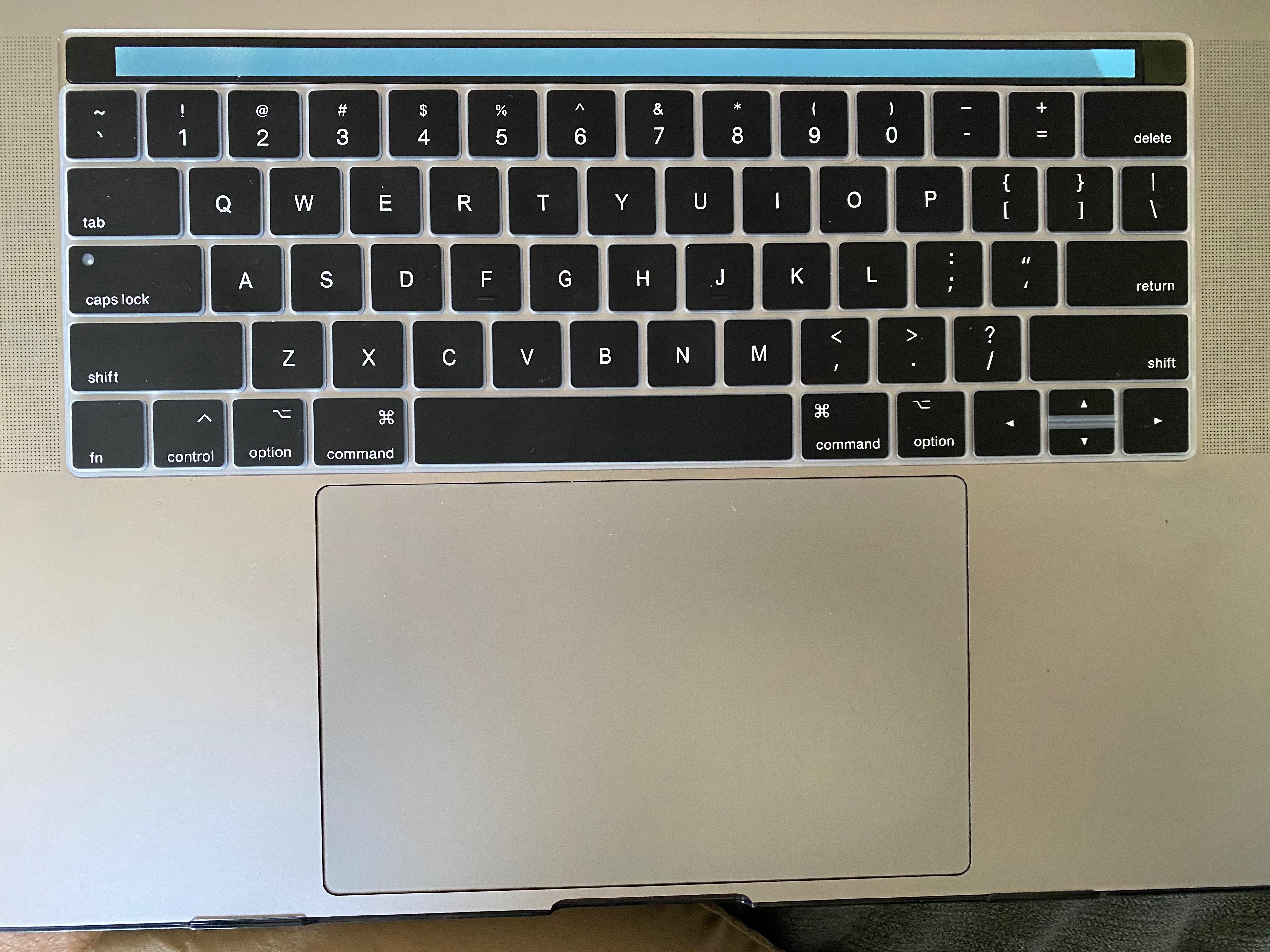 My Touch Bar is Solid Blue - Apple Community
