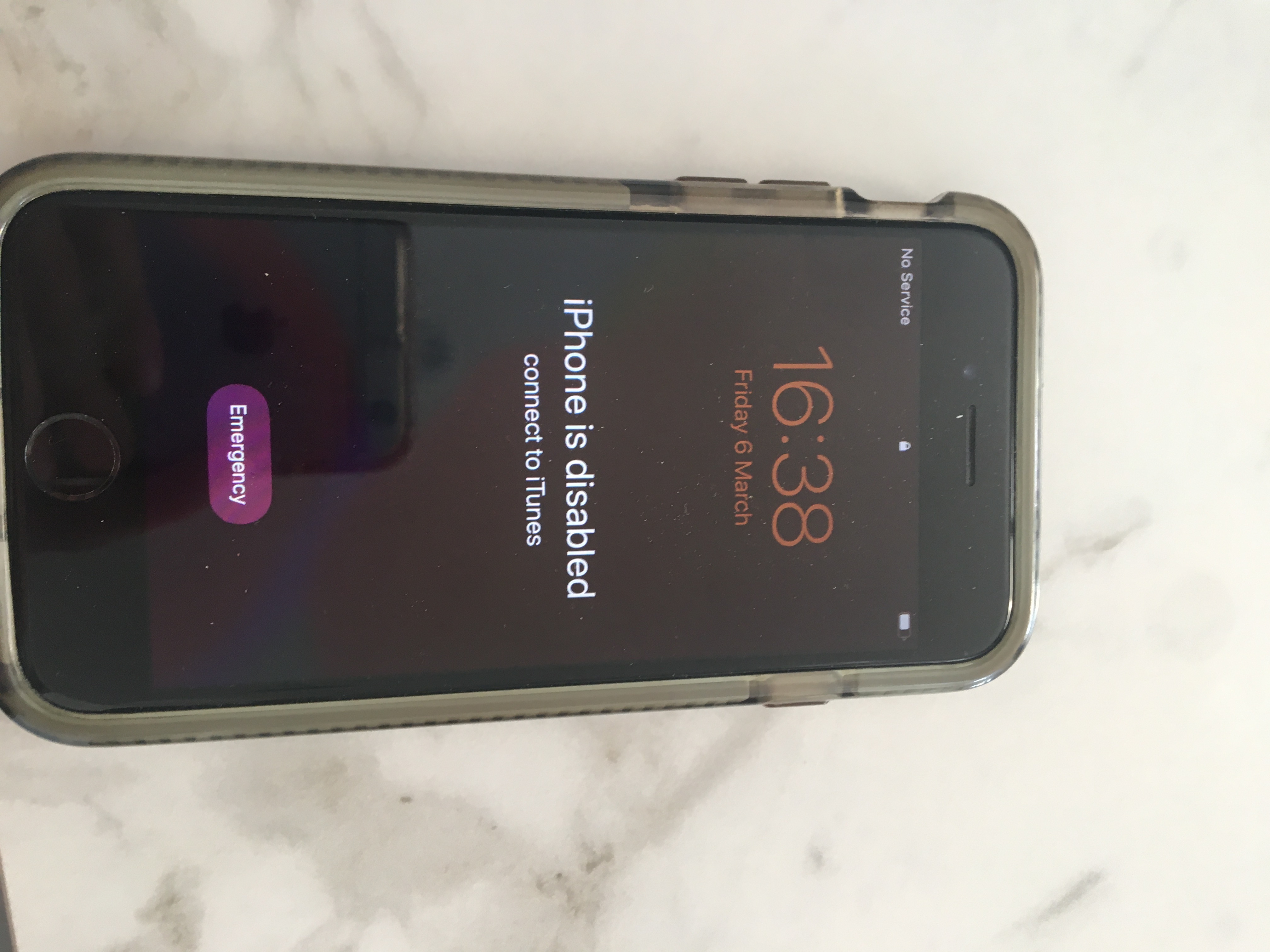 iPhone 7 is disabled - Apple Community