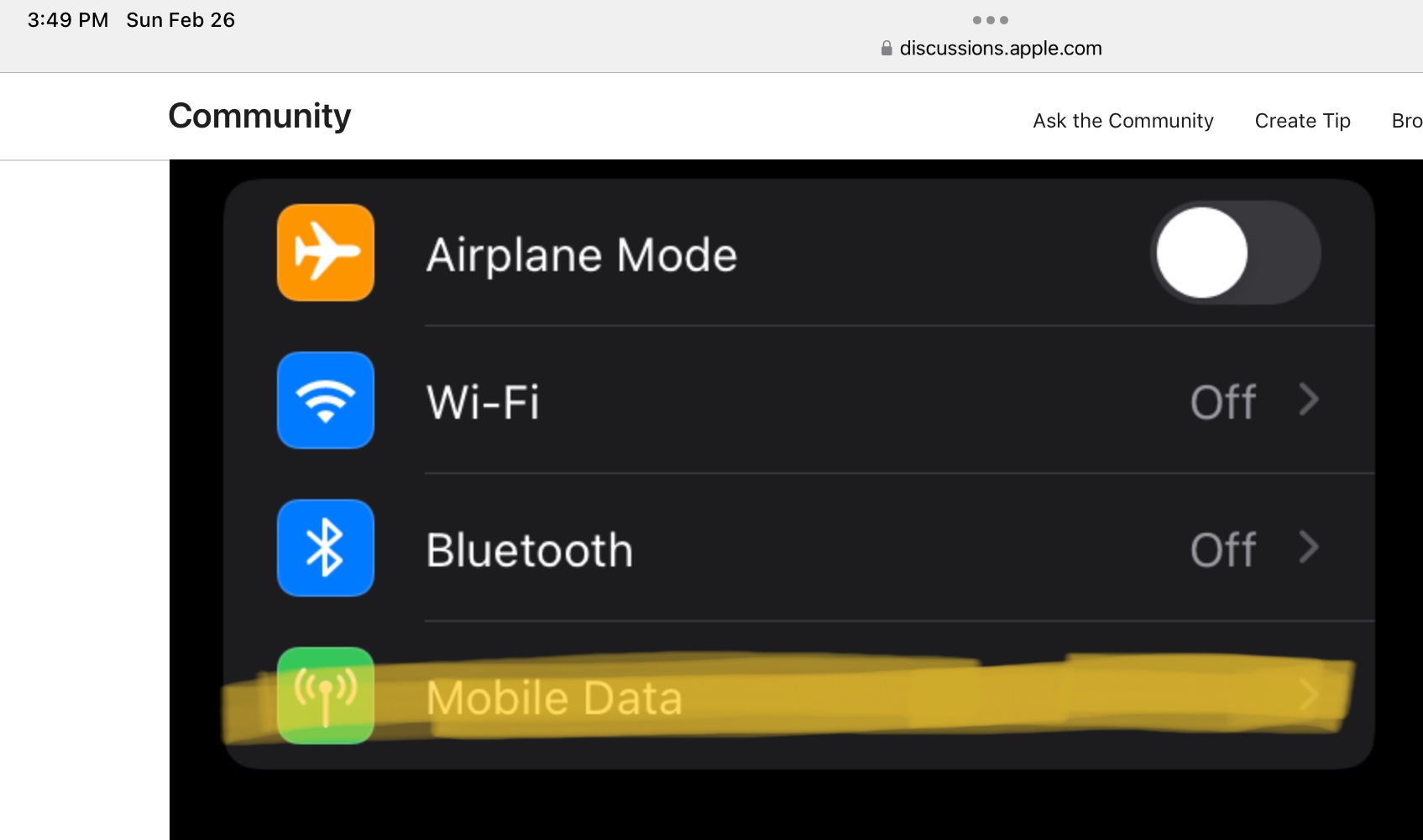 Personal Hotspot Apple Community