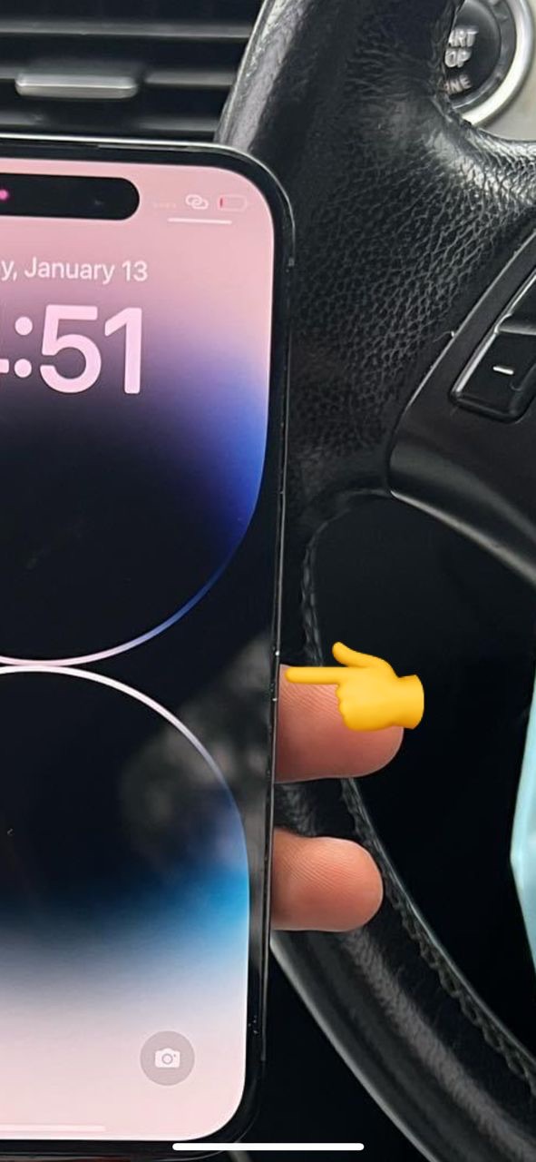 White dots on iphone edges Apple Community