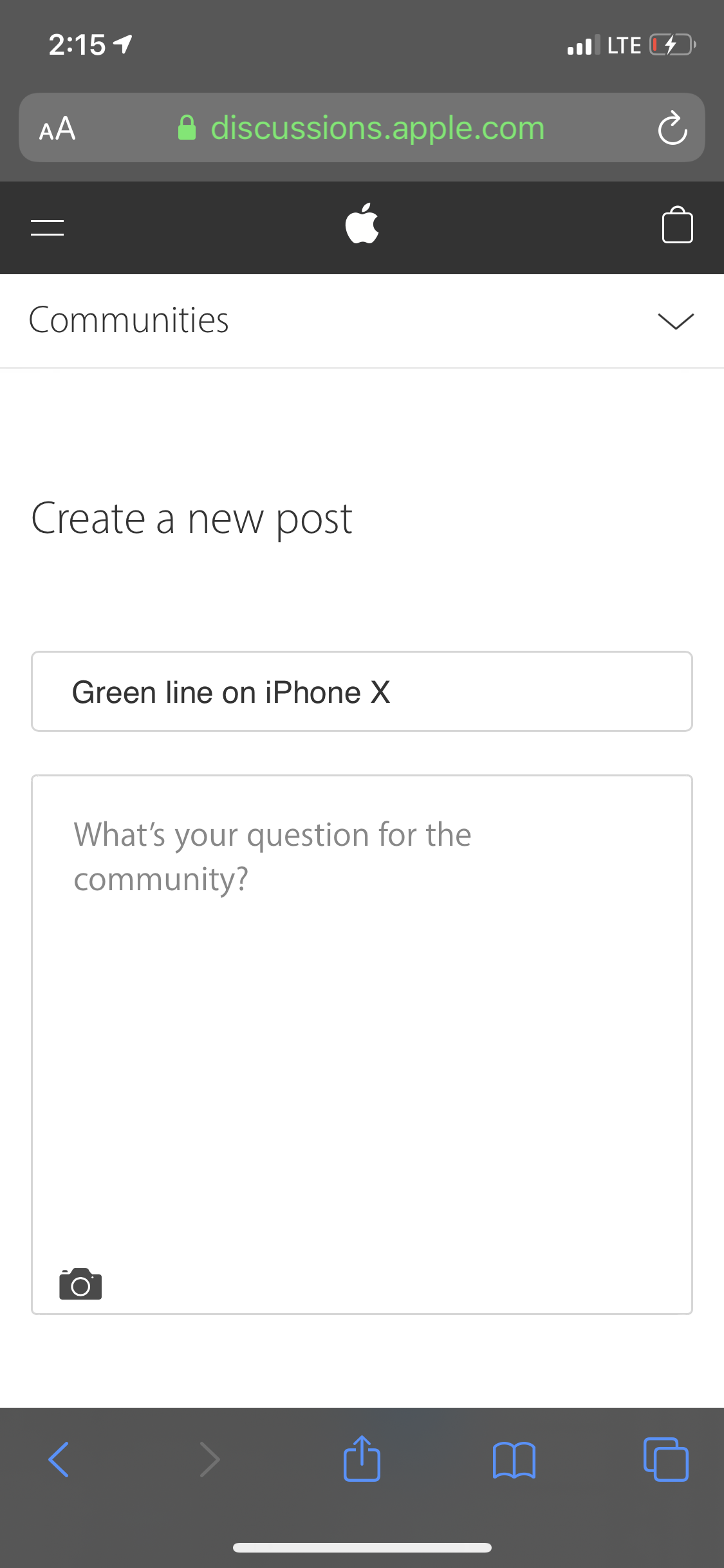 Green Line On Iphone X Apple Community