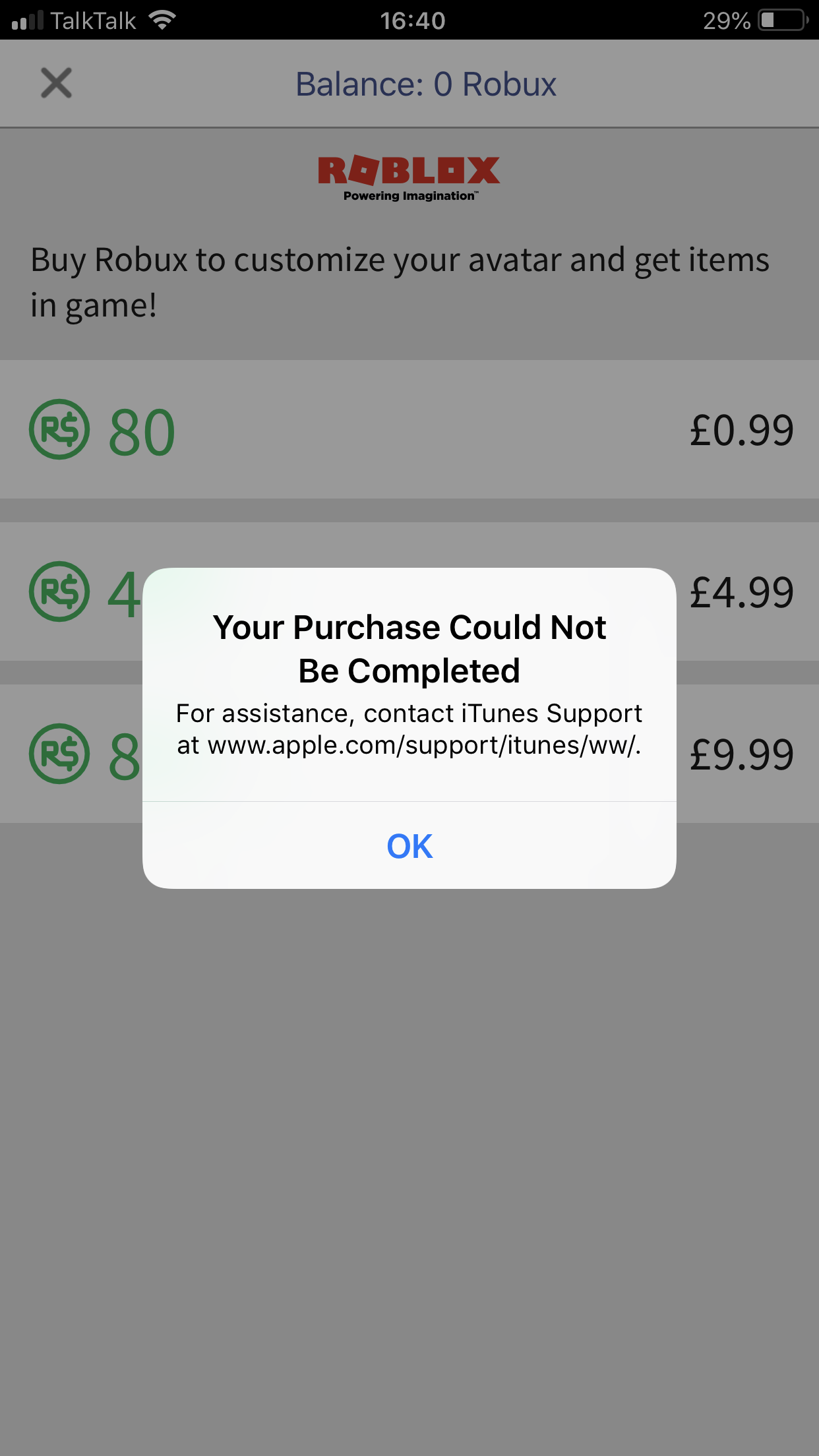 Help Robux Apple Community - how do you get robux with itunes