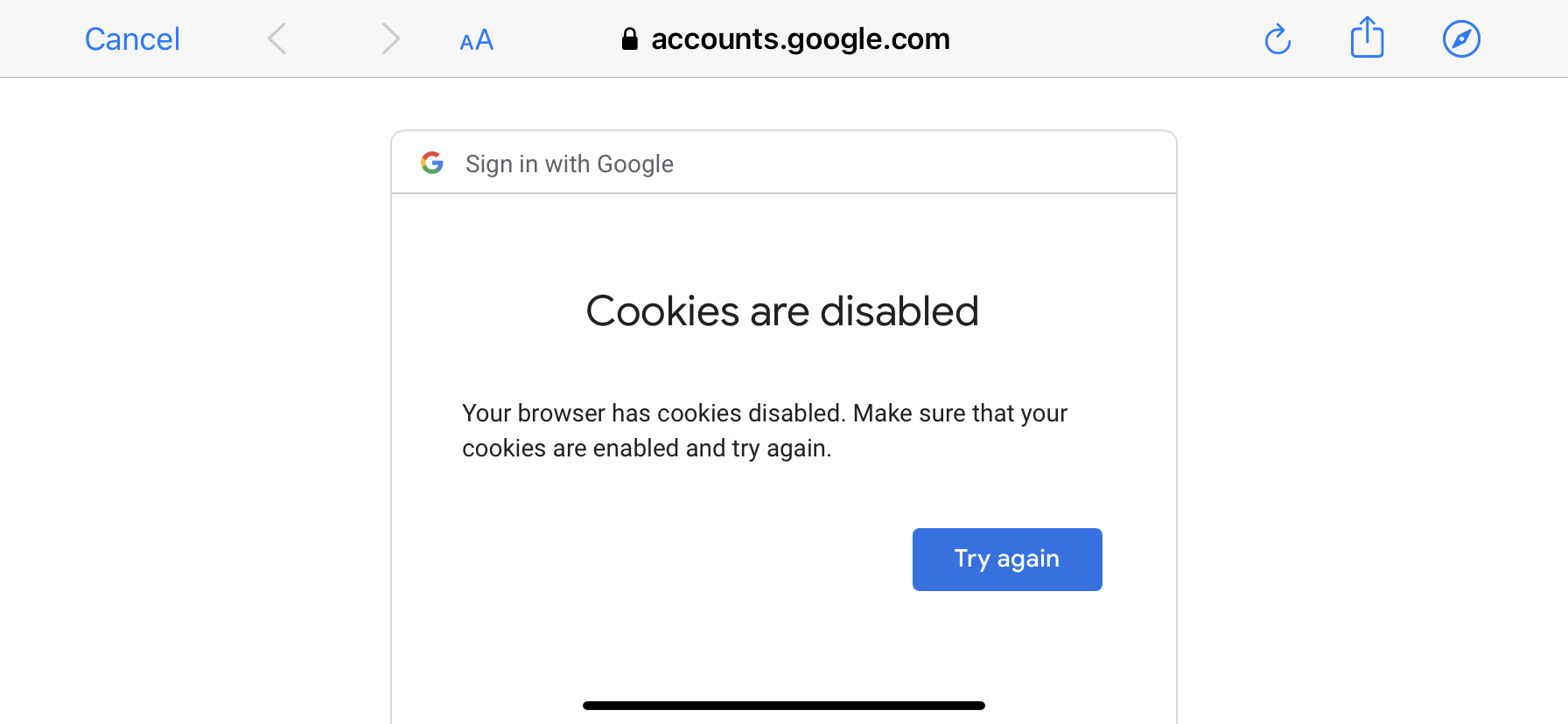 Cookies are not working Apple Community