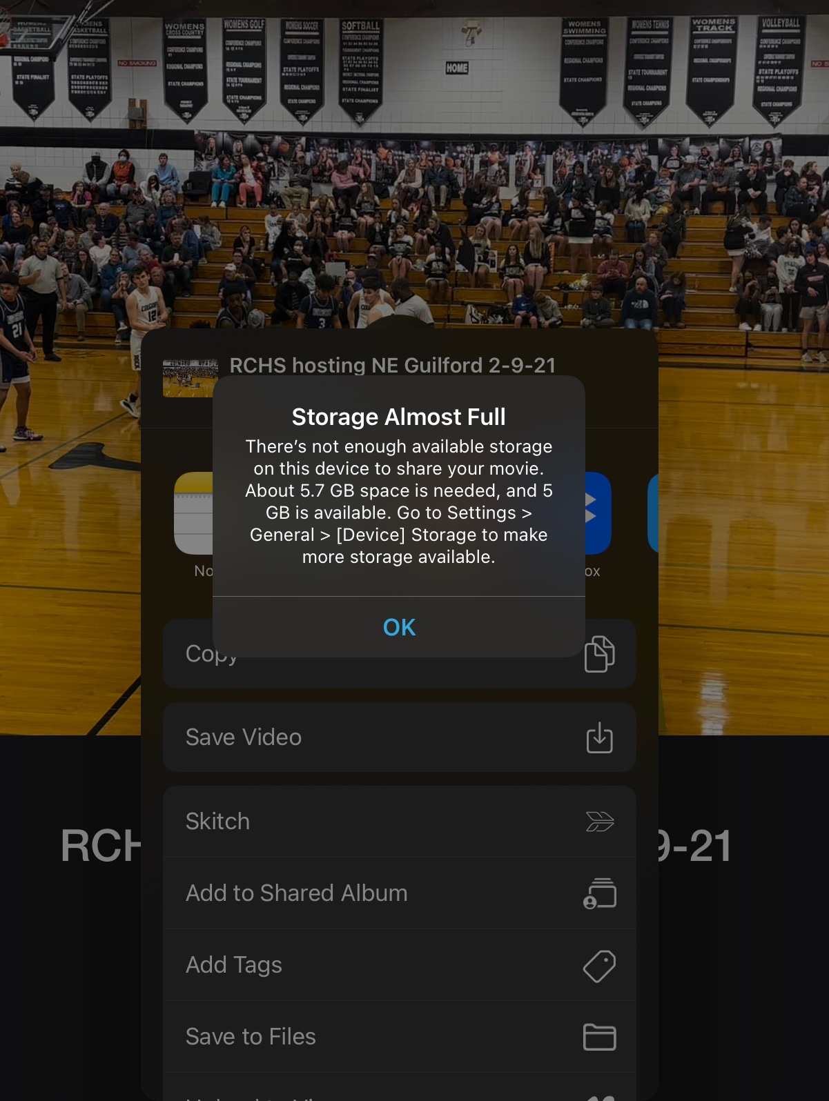 iMovie and Storage - Apple Community