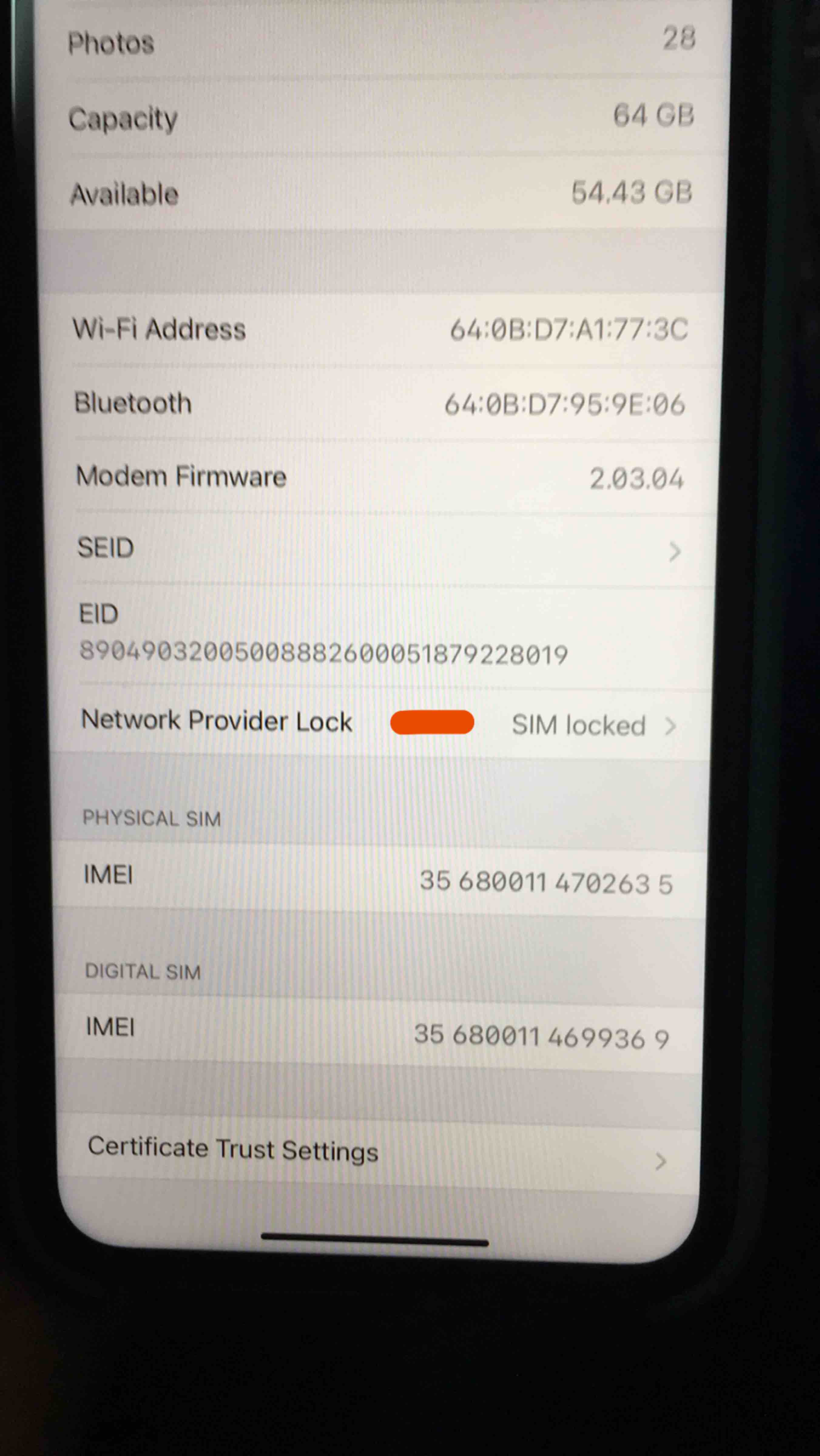 Network Provider Lock Apple Community