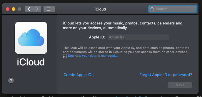 Can't sign in to iCloud as already signed… - Apple Community