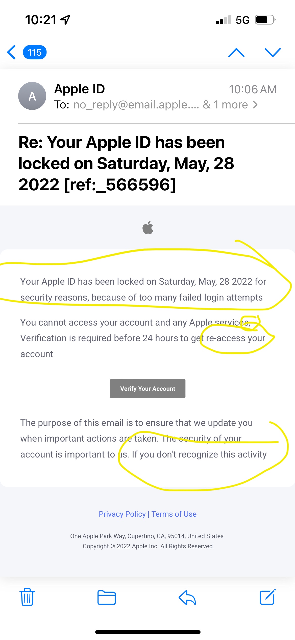 Is No reply email apple A Legitimate Apple Community