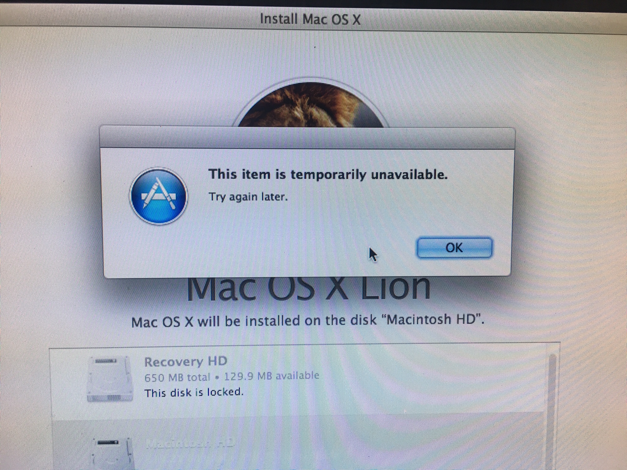 Macbook Pro Download Item Is Temporarily Unavailable