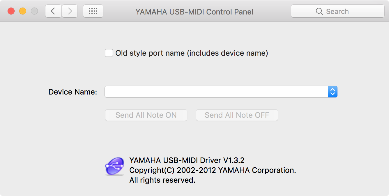 Yamaha P45 Midi Driver Mac