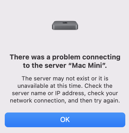 Lost Remote Access to Mac Mini from MacBo… - Apple Community