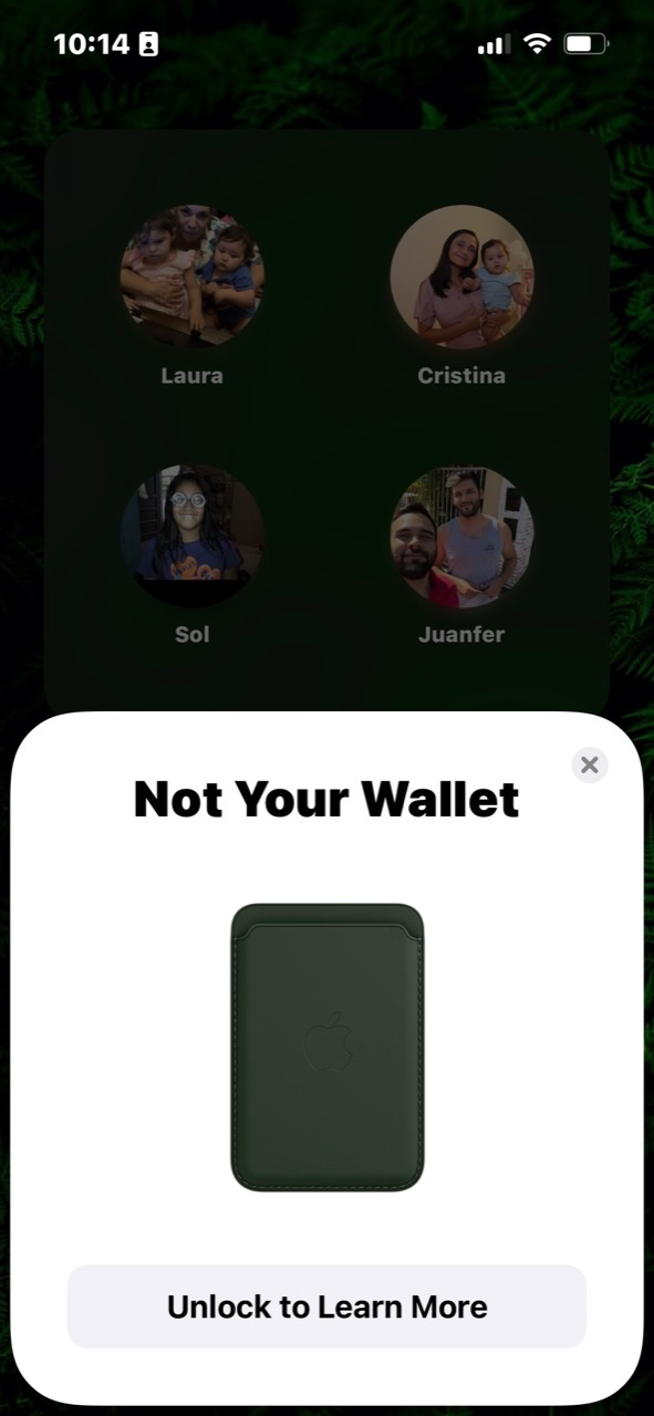 Apple leather Wallet 2nd gen Apple Community