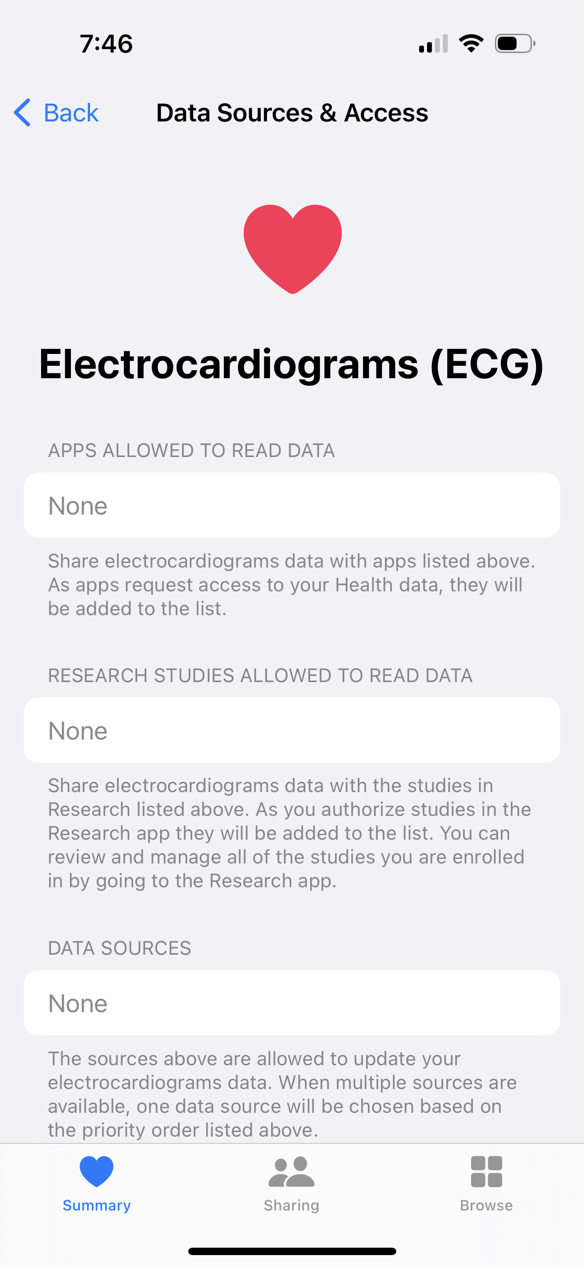 Apple watch ecg app hot sale missing