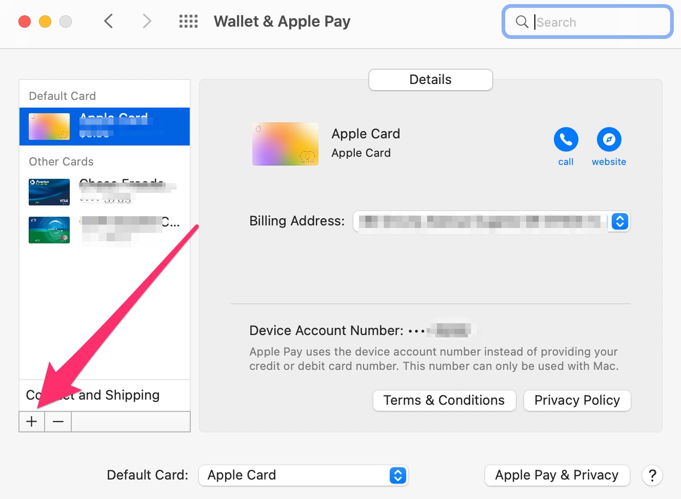 Add Apple Card to Wallet on MacOS 12.2.1 Apple Community