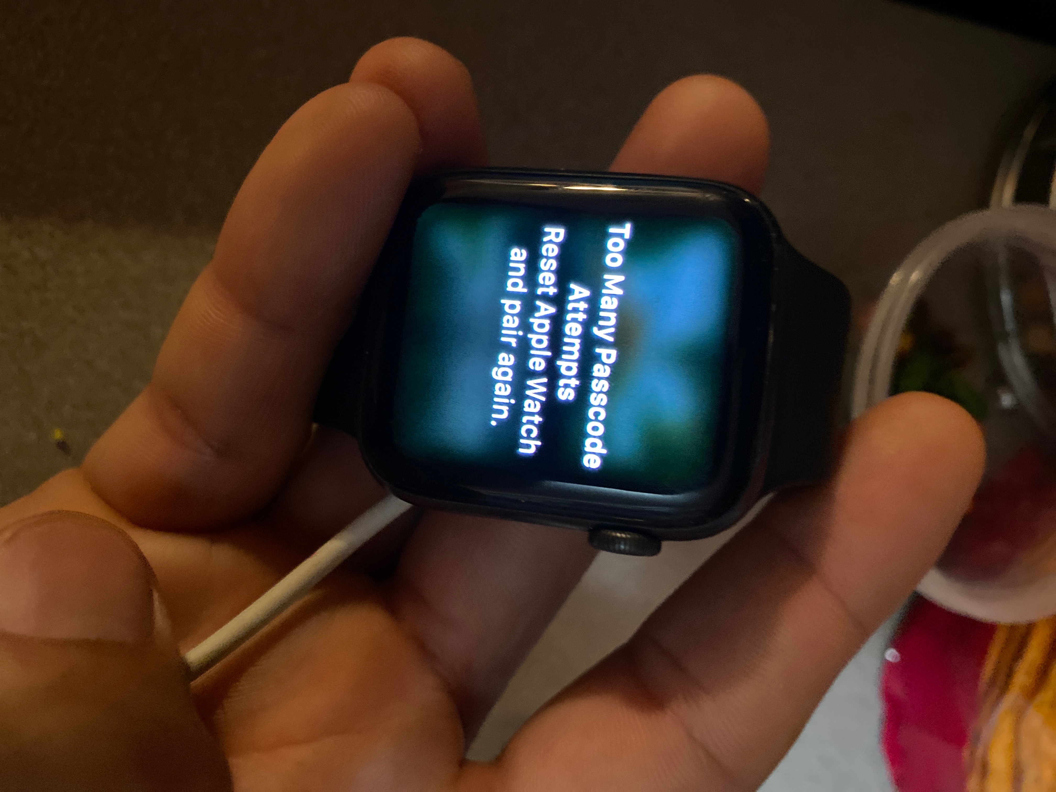 "Too many passcode attempts" - Apple Community