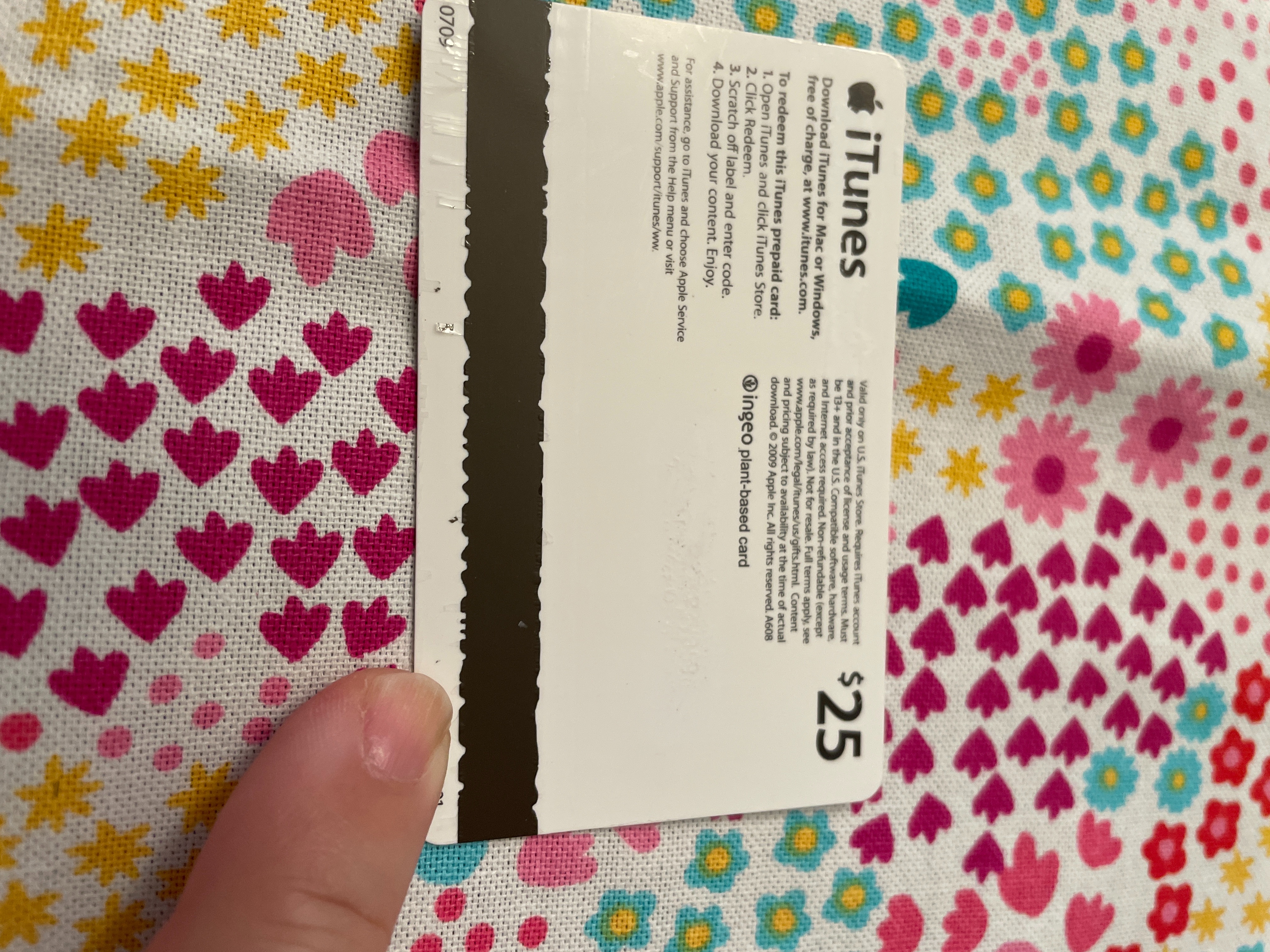 Gift card disintegrated - Apple Community