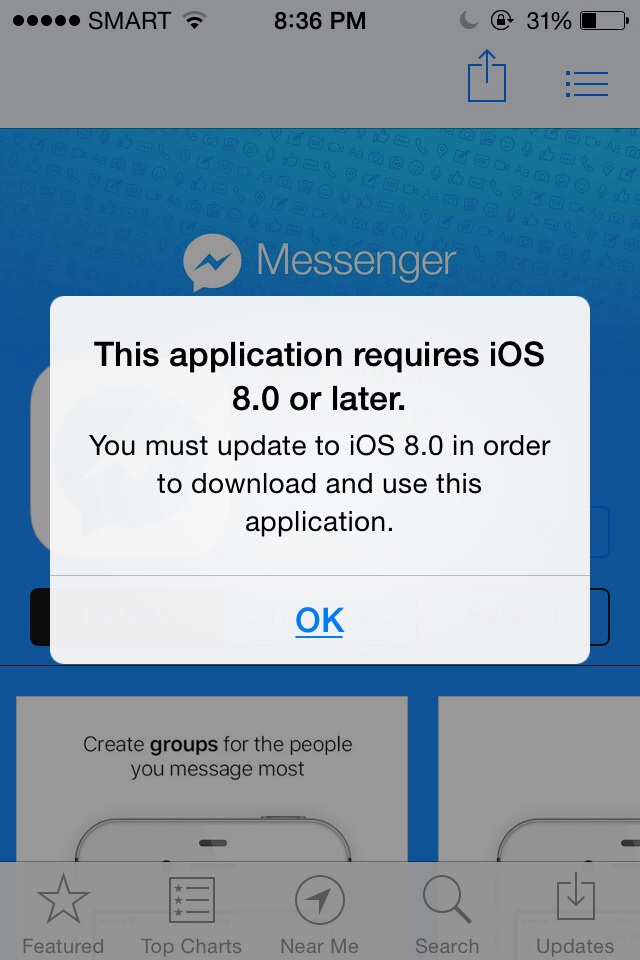 How To Install Messenger On Iphone 4 7.1.… - Apple Community