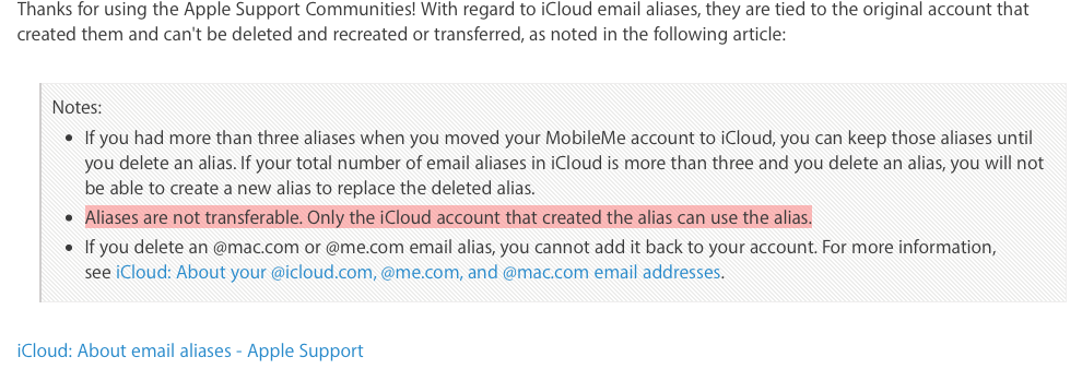How to Use iCloud Email Address Aliases