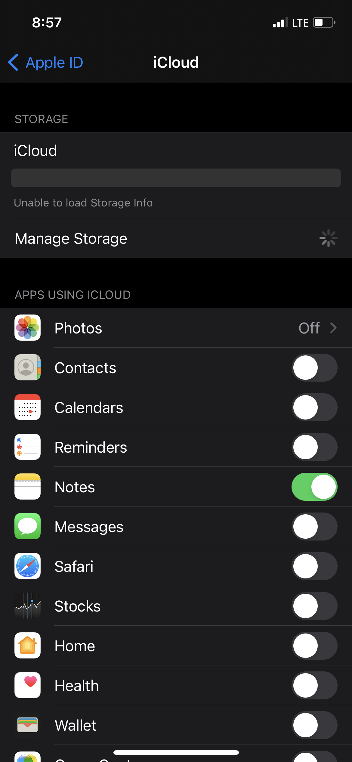 What's the difference between device storage and iCloud storage