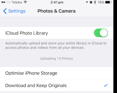 Photos not uploading to iCloud - Apple Community