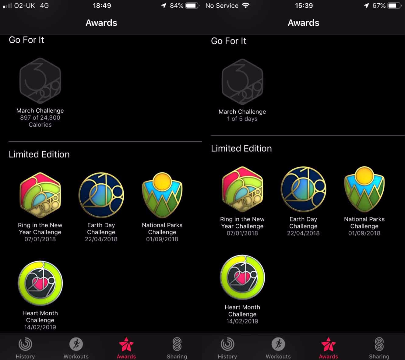 upcoming apple watch challenges 2019