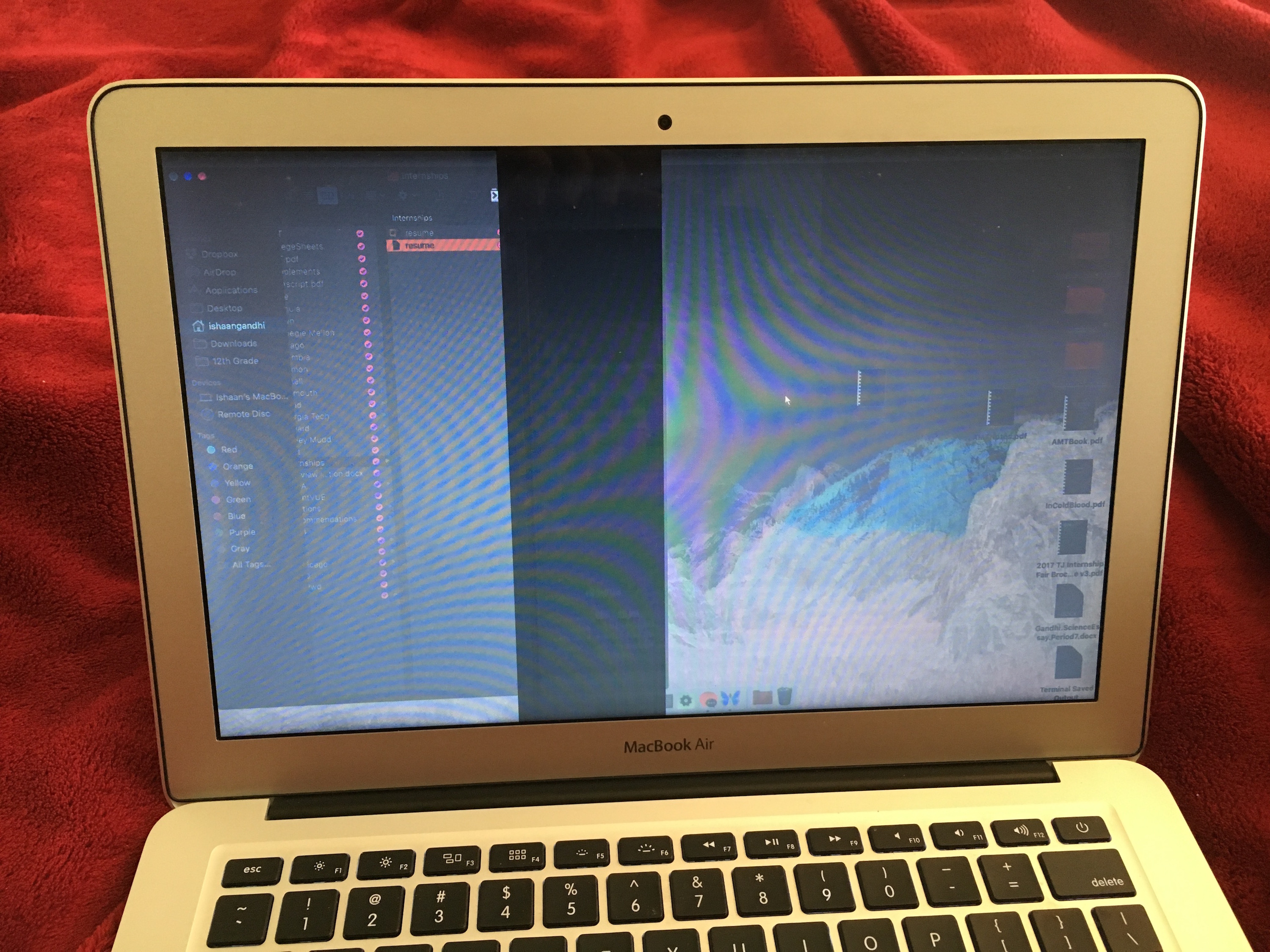 2017 macbook air screen