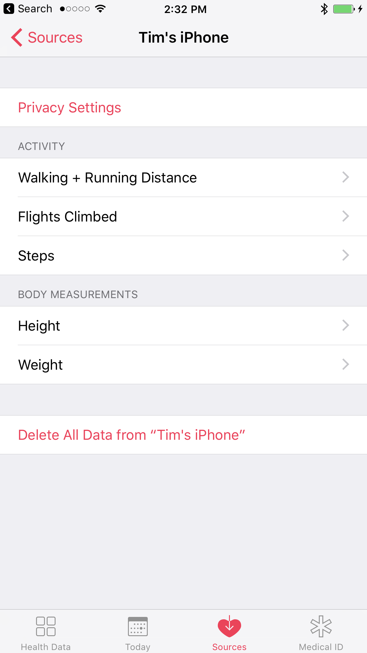 Apple Watch not showing up in iPhone Heal… - Apple Community