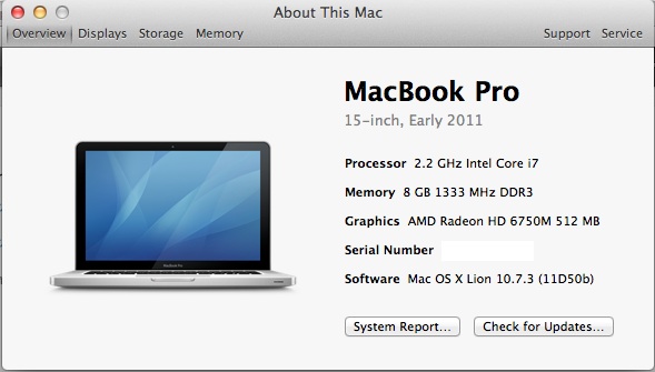 Is my Macbook Pro 2011 limited edition? - Apple Community