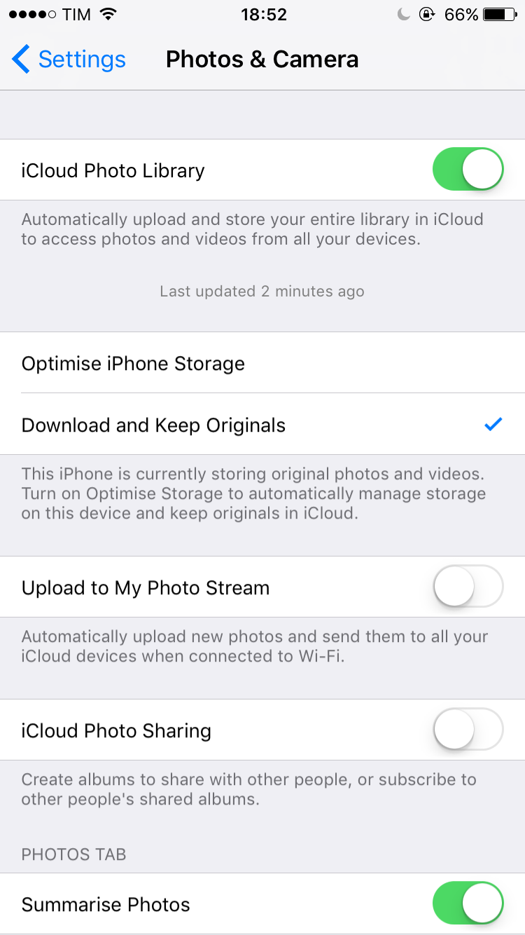 Optimised icloud photos won't download? H… Apple Community