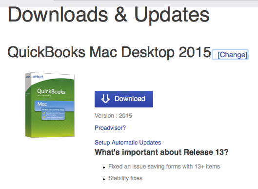 Quickbooks For Mac 2015 Download